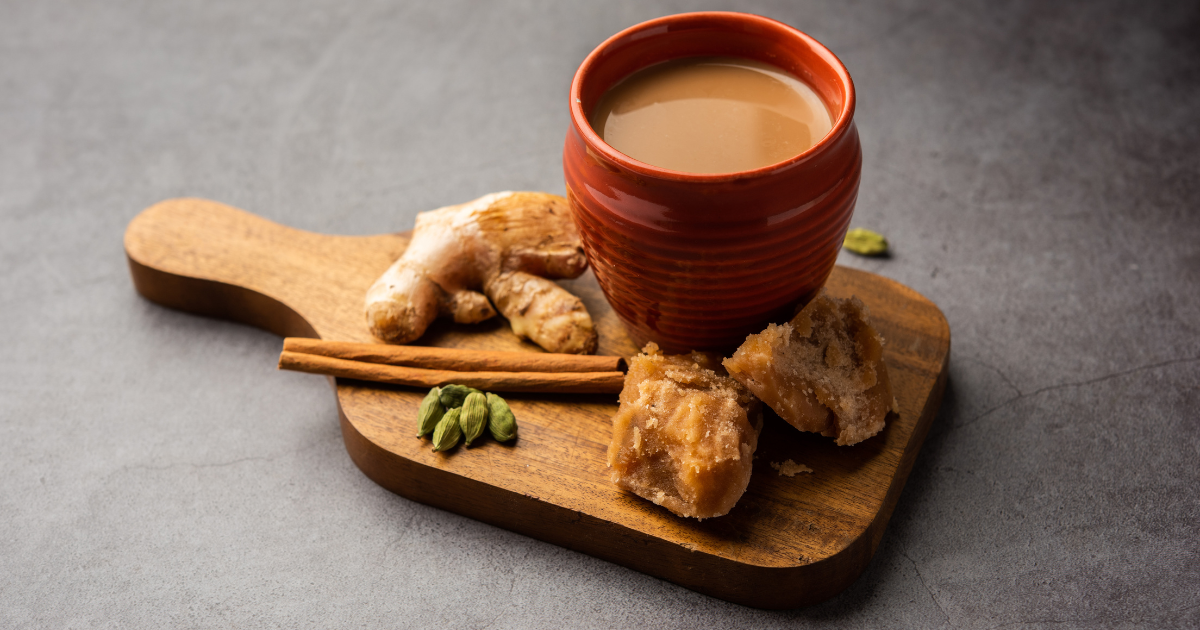 The Sweet Benefits of Jaggery Tea Ingredients and Receipe Doko